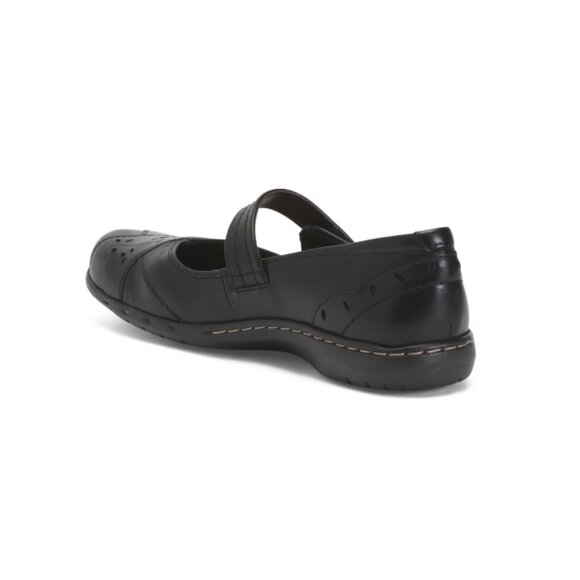 COBB HILL ROCKPORT Black Leather Petra Comfort Mary Jane Flats - Picture 2 of 2